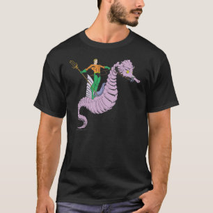 Aquaman Rides Seepferd T-Shirt