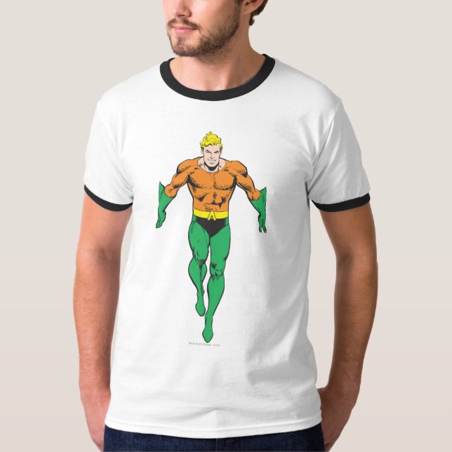 Aquaman Runs T-Shirt (Vorderseite)