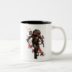 Aquaman   schwarzer Manta zerstreute Zweifarbige Tasse