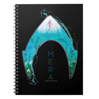 Aquaman See Through Mera Symbol Ocean Graphic Notizblock