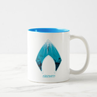 Aquaman See Zweifarbige Tasse