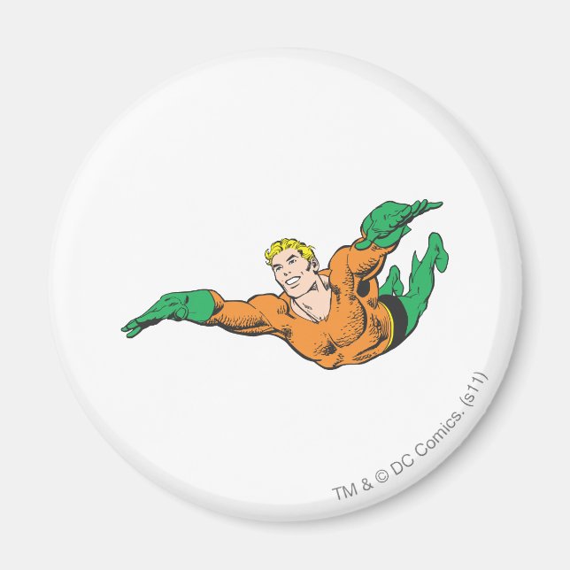 Aquaman Soars Magnet (Vorne)