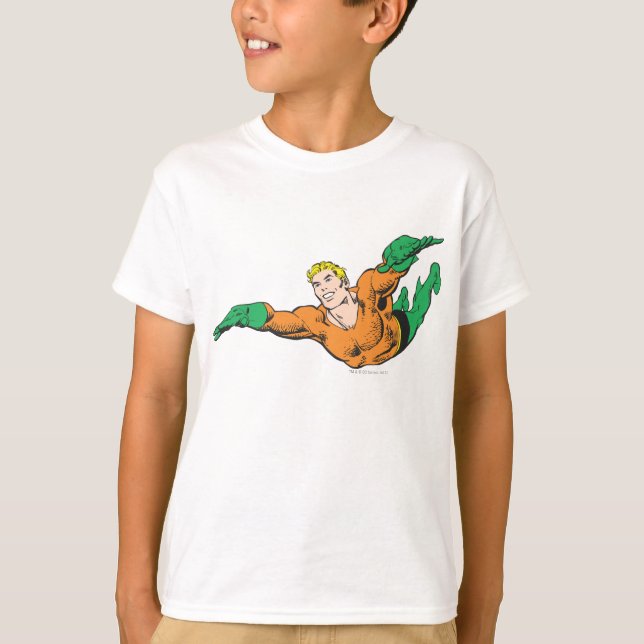 Aquaman Soars T-Shirt (Vorderseite)