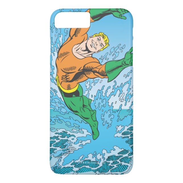 Aquaman springt aus dem Meer Case-Mate iPhone Hülle (Rückseite)