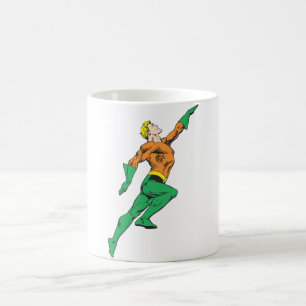 Aquaman springt hoch tasse