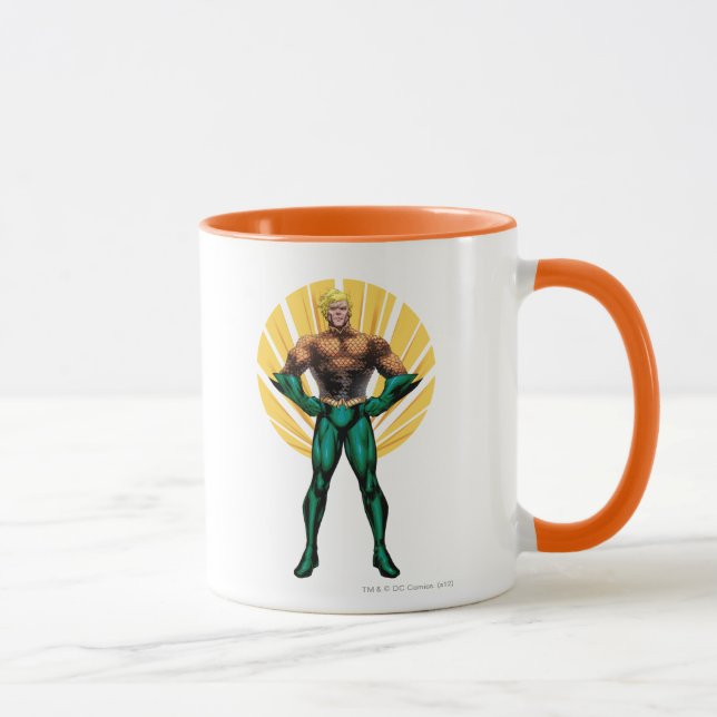 Aquaman Stehend Tasse (Rechts)