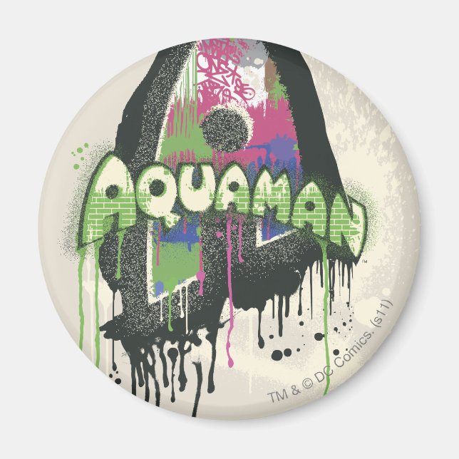 Aquaman - Twisted Innocence Letter Magnet (Vorne)