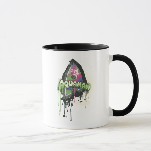 Aquaman - Twisted Innocence Letter Tasse (Rechts)