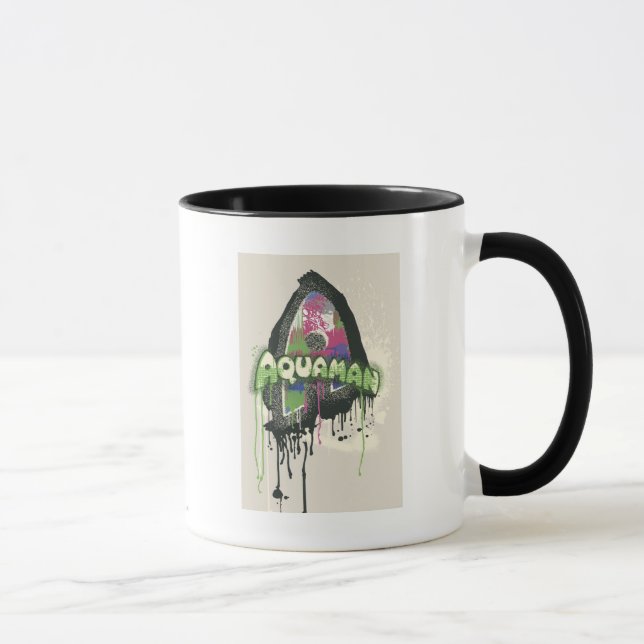 Aquaman - Twisted Innocence Letter Tasse (Rechts)