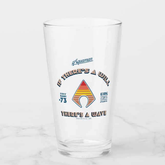 Aquaman | Wenn ein Wille ist, ist eine Welle Glas (Vorderseite)