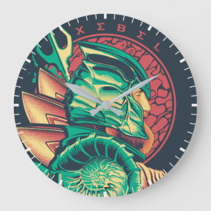 Aquaman   Xebel King Nereus Graphic Große Wanduhr