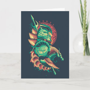 Aquaman   Xebel King Nereus Graphic Karte