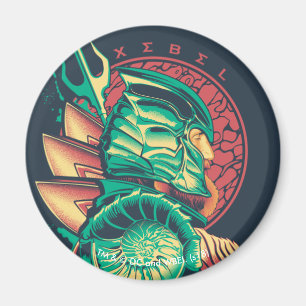 Aquaman   Xebel King Nereus Graphic Magnet