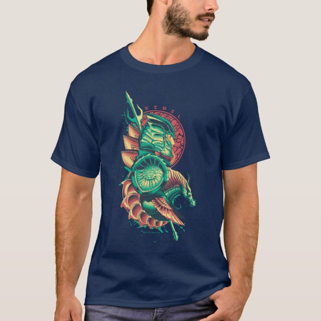 Aquaman | Xebel King Nereus Graphic T-Shirt (Vorderseite)
