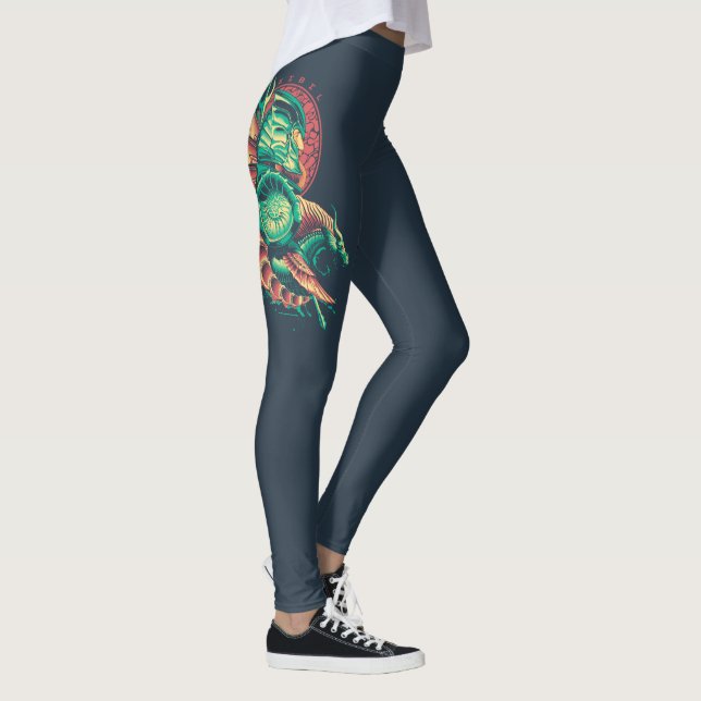 Aquaman | Xebel König Nereus Graphic Leggings (Rechts)