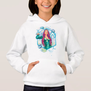 Aquaman Xebel Princess Mera Hexagonal Graphic Hoodie