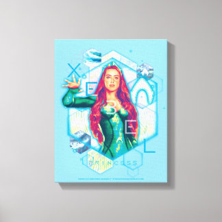 Aquaman | Xebel Princess Mera Hexagonal Graphic Leinwanddruck