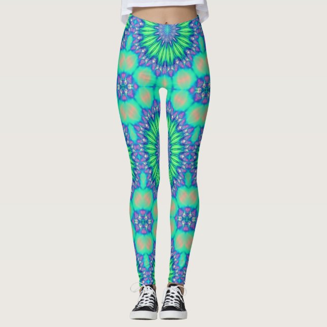 AquaMandalla II Leggings (Vorderseite)