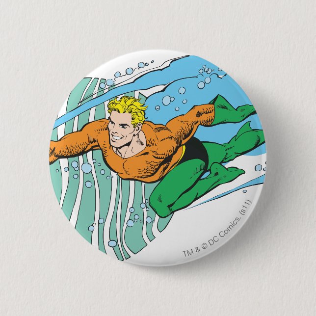 Aquamansprung Button (Vorderseite)