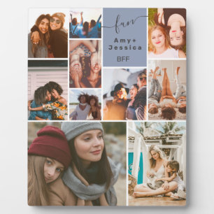 Aquamarin Best Friends beste Freundin Skript 10 Fo Fotoplatte