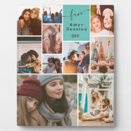 Aquamarin Best Friends beste Freundin Skript 10 Fo Fotoplatte