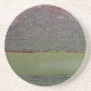 Aquamarin Blau rosa grün rostgrün Untersetzer