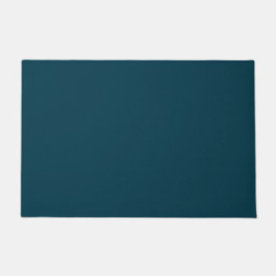 Aquamarin blaues Aqua Fußmatte