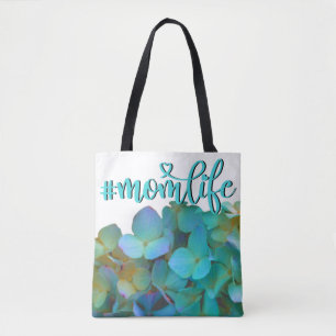 Aquamarin-blaugelb-rosa Hydrangeas Blume Magen