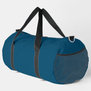 Aquamarin Blue All Purpose Travel Gym Weekend Duffle Bag