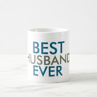 Aquamarin Blue Pine Green Best Husband jemals