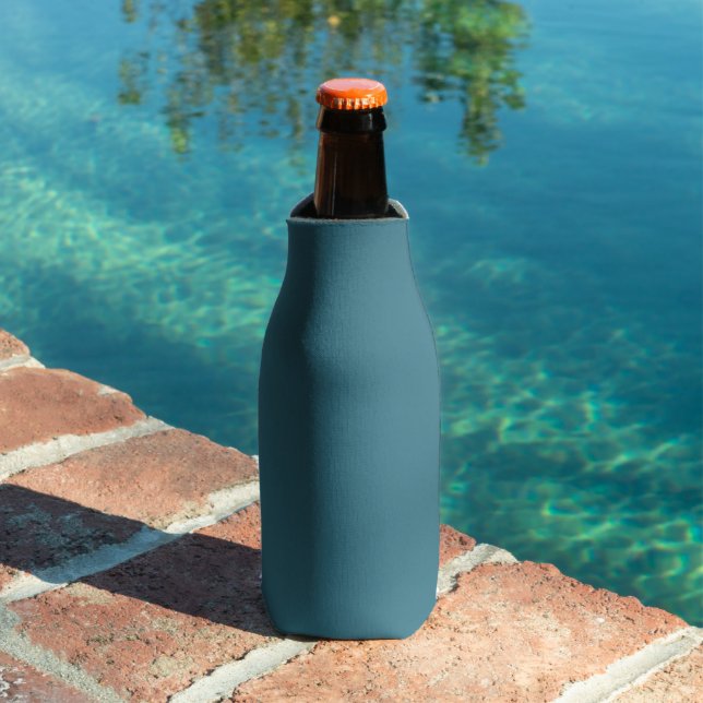 Aquamarin Blue Solid Color Flaschenkühler (In Situ Pool)