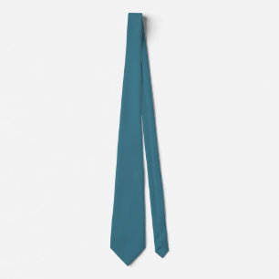Aquamarin Blue Solid Color Krawatte
