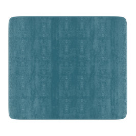 Aquamarin Blue Solid Color Schneidebrett