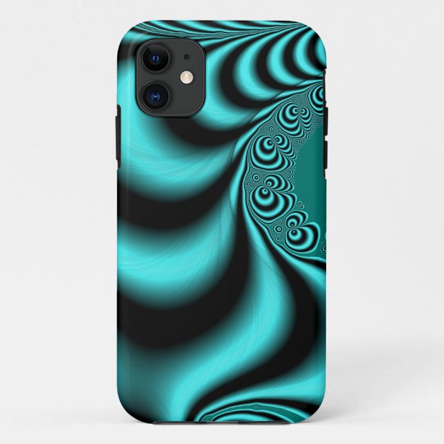 Aquamarin Case-Mate iPhone Hülle (Rückseite)