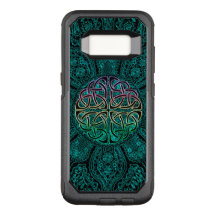 Aquamarin Celtic Mandala Otterbox Galaxy S8 Fall