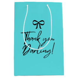 Aquamarin & Diamond Mittlere Geschenktüte