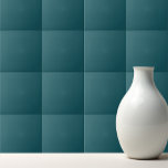 Aquamarin Fliese<br><div class="desc">Solide Farbe Ozeanisch Aquamarines schlichtes Design.</div>