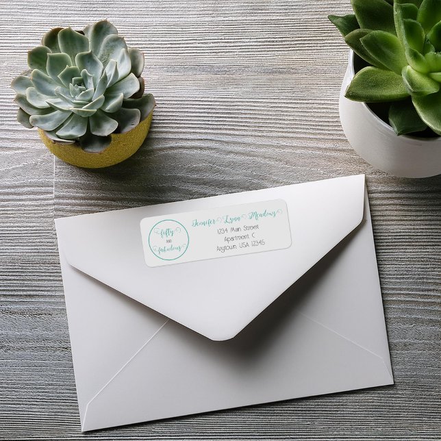 Aquamarin Gray 50 und fabelhafte Geburtstagsadress (Von Creator hochgeladen)