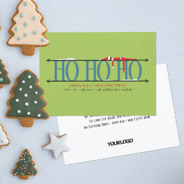 Aquamarin & Green Elf Shenanigans Party Einladung