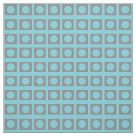 Aquamarin Green Grey Circle Square 4Ann Stoff