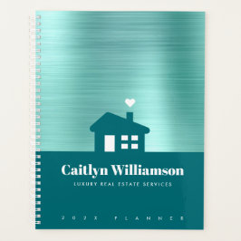 Aquamarin Green Real Anwesen Broker Beruflich Hous Planer