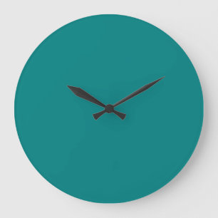 Aquamarin Große Wanduhr
