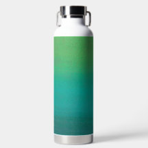 Aquamarin / Grün Ombre Wasserflasche