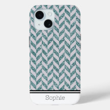 Aquamarin Herringbone Custom Samsung