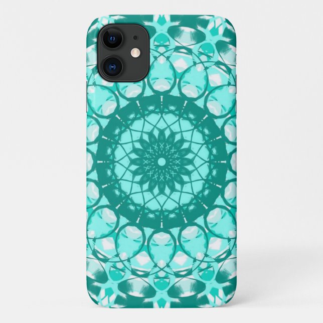 Aquamarin Loopy Phone Case iPhone (Rückseite)