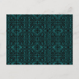 Aquamarin Maze von Mark Edward Westerfield Postkarte