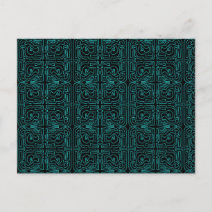 Aquamarin Maze von Mark Edward Westerfield Postkarte