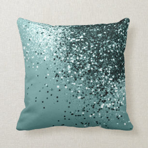 Aquamarin Mermaid Ocean Glitzer #1 #shiny #decor Kissen