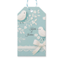 Aquamarin mit romantischer Hochzeit und Vogelhochz