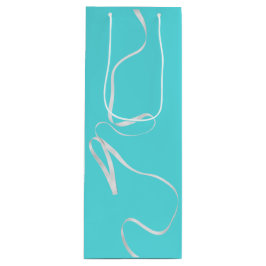 Aquamarin & Multiband Geschenktüte Für Weinflaschen